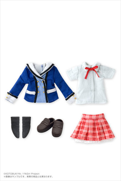 Wakaba Girls' High School Uniform Set (S Size), Azone, Accessories, 1/12, 4560120207278